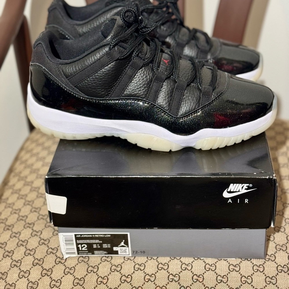 Nike Air Jordan 11 Retro Low Black Sneakers
